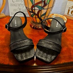 New Torrid 7.5WW 3" Block Heel Sandal